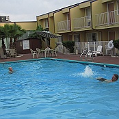 Swimming pool at Days Inn Hotel in Brownsville